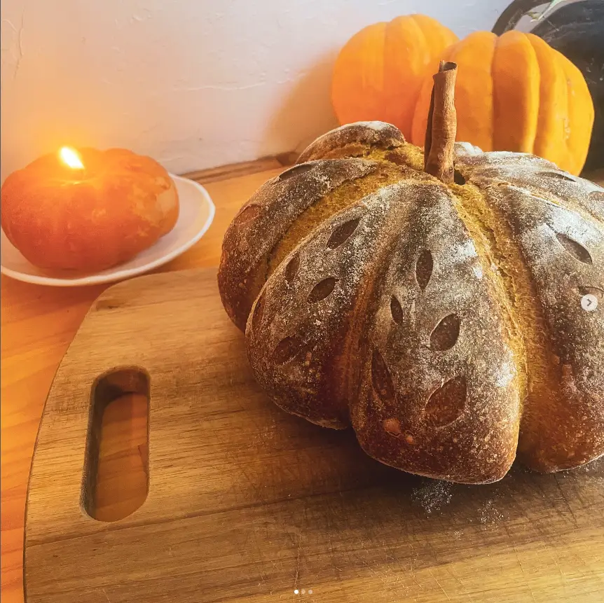 Pumpkin Sourdough Loaf